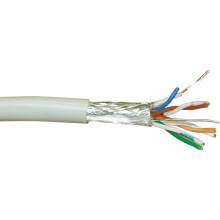 InLine 73050U Patch Cable SF/UTP, Cat. 5e, AWG24 CU, halogen free, 50 m Black