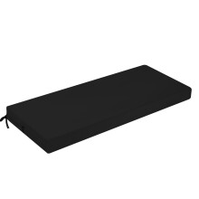 PRIMEPATIO Outdoor Bench Cushion, Patio Waterproof Long Bench Cushion, Patio Garden Furniture 2 Seater Chair Cushion Pad, Porch Swing with Ties