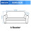 MAXIJIN Creative Jacquard Extra Large Couch Covers for 3 or 4 Seater 5