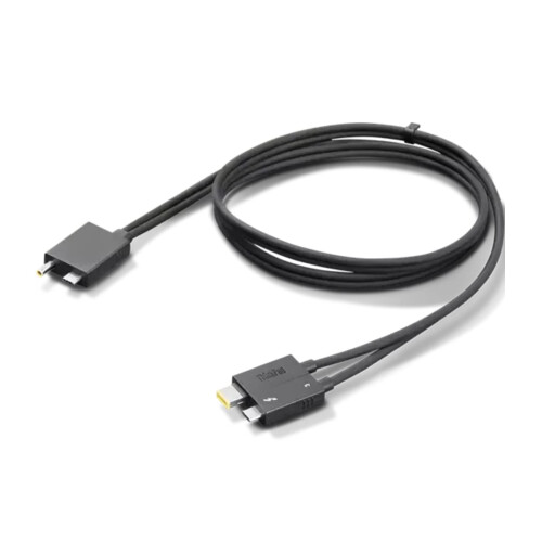Lenovo Lenovo 4X91K16970 Câble Thunderbolt 0,7 m 40 Gbit/s Noir