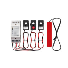 IAMMETER WEM3050T 3-Phase/Split phase/1-phase WiFi Energy Meter, 150A Split-Core CTs, Real-Time Power Monitoring, Solar PV & Grid Energy Tracking