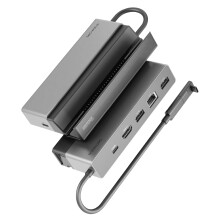 BenQ GR10 HDMI 2.1 Docking Station | USB4 Gaming Dock | Gaming Hub | TV Dock | ROG Ally/Legion GO/ TB4/ Steam Deck Compatible | 4K120Hz | PD100W