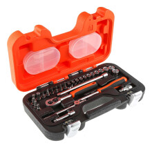 Best Price Square SOCKET SET, 1/4" DRV S290 By BAHCO