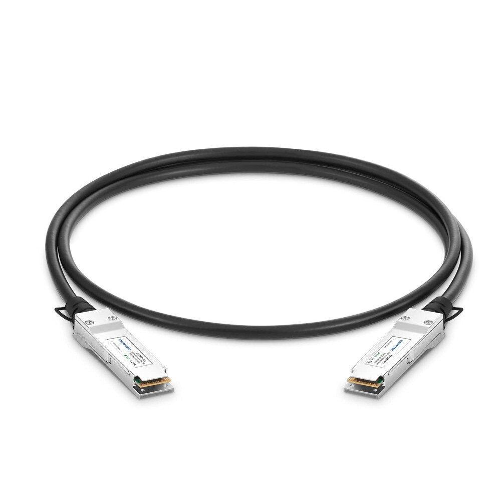 100G Qsfp28 Dac, 5M (16Ft) Passive Direct Attach Copper Twinax Cable Compatible With Cisco Qsfp-100G-Cu5m 5051227737069
