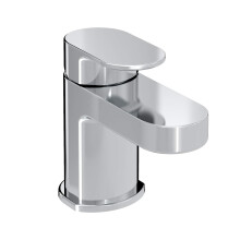 Bristan FRZ BAS C Frenzy Basin Mixer with Clicker Waste, Chrome