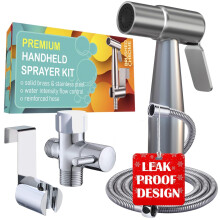 AVAbay Bidet Sprayer for Toilet-Cloth Diaper Sprayer-Baby Hand Held Shower Spray Attachment-Premium Water Handheld Shattaf Sprayer-High Pressure-Leak