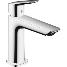 hansgrohe Logis Basin Mixer Tap 110 Fine Energy-Saving without waste set, chrome, 71255000
