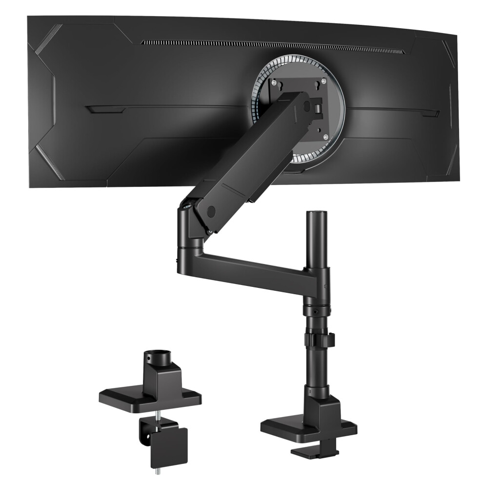 Montek Single Monitor Arm Monitor Stand For 17-45 Inch Ultrawide Screens 5051227815859