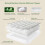 BEDLORE Single Mattress Topper, Viscose Derived from Bamboo Mattress Pad 4