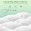 BEDLORE Single Mattress Topper, Viscose Derived from Bamboo Mattress Pad 5