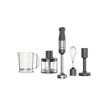Kenwood Triblade XL Hand Blender, Mixer with Anti-Splash, Chopper 500ml, Metal Whisk and Masher Attachment and BPA-Free Plastic Beaker, HBM60.307GY