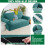 MAXIJIN Stretch 2 Seater Couch Cover Sofa Covers 3