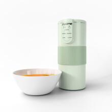 JustMe. The smallest soup maker, the biggest results. Soup maker and smoothie blender. Self cleaning. Colour