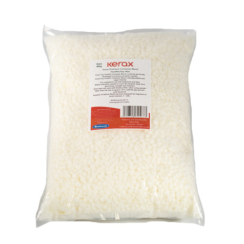 Kerax Premium Container Blend Paraffin/Soy Wax 4kg