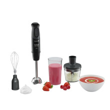 Tefal 3in1 Optichef Hand Stick Blender, 20 speeds and pulse, Powelix Blades Technology, 800ml beaker, 1000W, 500 ml Chopper, Food Processor