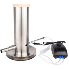 ITA Cold Smoke Generator in Stainless Steel – Smoker for Wood Stoves and Smoker – Smoke Generator for Cold Smoking of Fish, Meat, Cheese