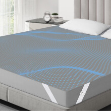 GUTANUSS Grounding Bed Sheet Grounding Mat Earthing UK Bedding Bed Sheet with 10% Silver Fiber & 90% Organic Cotton Natural Wellness and Healthy