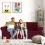 MAXIJIN Elastic 4 Seater Sofa Covers 2