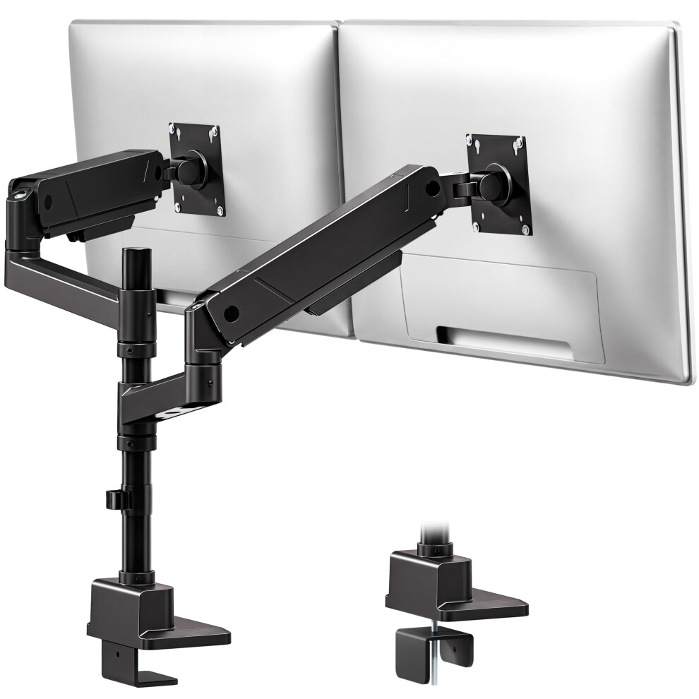 Montek Dual Monitor Stand For 17 To 35 Inch Screens 5051227816450