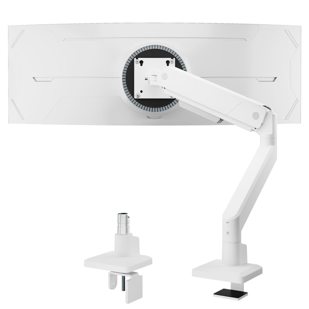 Montek Single Monitor Arm Desk Mount For 17-45 Inch Ultrawide Screens 5051227816955