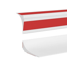 Zayejod 8M Wide Silicone Shower Tray Sealing Strip,Bathroom Bath Edging Trim,Quadrant Trim Caulk Gap Cover Filler Strip for