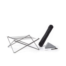 WOLF GRIZZLY GRILL, Compact Backpack Grill; The Perfect Over Fire Grill for Your Next Camping or Backyard Adventure