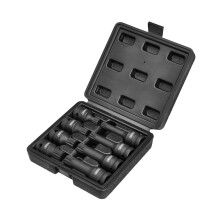 Draper 49460 1/2" Square Drive Tamper Proof Impact Spline Socket Set (8 Piece)