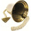 Medieval Replicas 7" Full Brass Ship Bell With Bracket - Door Bell 3
