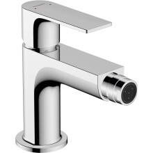 Hansgrohe Rebris E Single Lever Bidet Mixer with Pop-Up Waste Set, Chrome, 72211000
