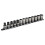 Sealey Sealey AK2742B 13pc 1/2"Sq Drive Lock-On Socket Set - Black Series 1