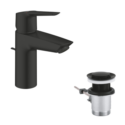Grohe GROHE Start QuickFix - Basin Mixer Tap with Pop-Up Waste Set