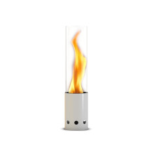GARDENFLARE Outdoor Table Fireplace - Smokeless Stainless Steel Table Fire and Fire Pipe for Balcony & Patio - Garden Decoration