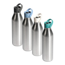 Circular&Co 1L/1000ml Stainless Steel Reusable Water Bottle – Insulated, Double Walled – Leakproof Lockable Lid – Dishwasher Safe