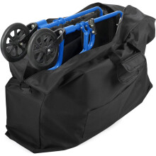 DOCEPERT 840D Wheelchair Travel Bag, Extra Large Carry Bag Cover for Walker Walkers and Transport Seats, for Car and Airplane TSA Travel