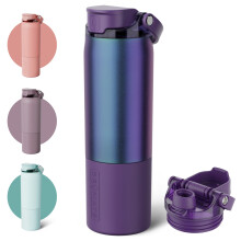 BrüMate Rise 750ml Insulated Water Bottle With Straw | 100% Leakproof | 25oz Stainless Steel Sports Water Bottle | Gym or Travel