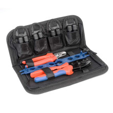 iCrimp IWS4 Solar Connector Crimping Tool Kit with Wire Cable Cutter, Includes IWS4 Solar Connector Spanner and Connectors
