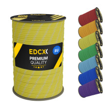 EDCX 4mm Nylon Paracord 550 100m (330 feet) | Ideal for Camping, Survival, Outdoor, Crafting, DIY | 100% Nylon Rope 4mm