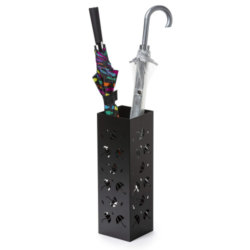 Mango Steam Square Tall 20" Umbrella Holder (Brollies Black) 1