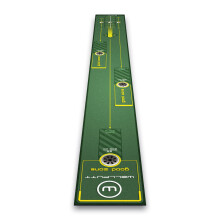 Wellputt Start 2.0 Golf Putting Mat – 10ft (3m) Indoor Putting Training Mat with Alignment Guides – Golf Practice Mat for Home & Office