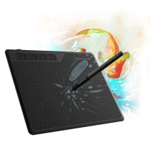 GAOMON S620 6.5 x 4 Inches Pen Tablet 8192 Levels Pressure Graphic Tablet with 4 Express Keys and Battery-free Pen for Drawing & Playing OSU