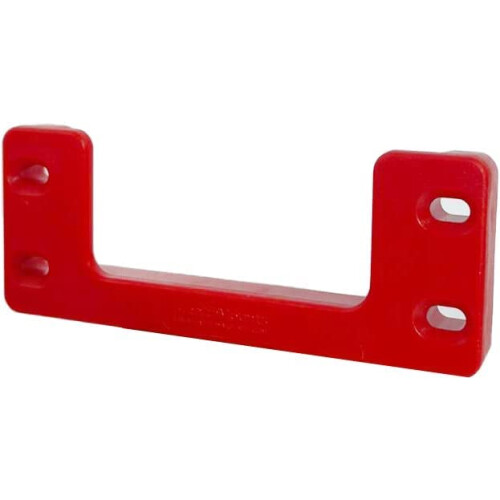 StealthMounts Milwaukee Packout Mounting Cleats 12 Pack | Red ABS Plastic Wall Mount Cleats 1