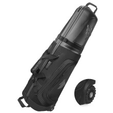 SWIFTEE Premium Golf Travel Bag with Hard Case Swiftee Branded Top & TSA Lock – 1680D Oxford Fabric, Oversized Wheels