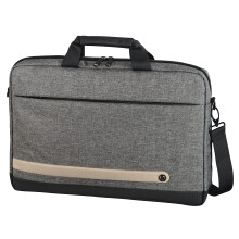 Hama 196601 Notebook Bag Terra Suitable for Max. 39.6 cm (15.6 Inch) Grey, gray, bis 40 cm (15,6")