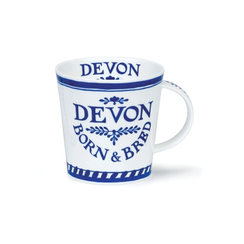 Dunoon Born & Bred Mug - Bone China Cairngorm Shape (Devon)