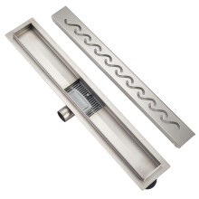 Plumbsys Linear Shower Drain L70cm,Stainless Steel,S type floor drain complete set ,Shower Drain Siphon with Odor Stop and Hair Strainer …