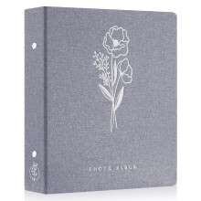 Lanpn Photo Album 11x15 11.5x15cm 400 Pictures, Exquisite Linen Photo Book Sets, Each Album Holds 400 Horizontal and Vertical Only Picture for Kids