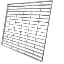 MOSINSBO Galvanised Steel Drain Grate, Driveway Channel Cover 600 x 600 mm