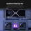 GLOTRENDS 2-slot GPU Support Bracket with 180mm PCIe 4.0 Riser Cable for GPU Vertical Mount 3