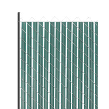 VEVOR Bottom Locking Privacy Slats, Double-Wall Vertical Bottom-Locking Slats with Wings for Chain-Link Fence