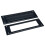QCAA Solid Brass Mail Slot, with Solid Brass Interior Frame, 13" x 3.625", Matte Black, 1 Pack, Made in Taiwan 1